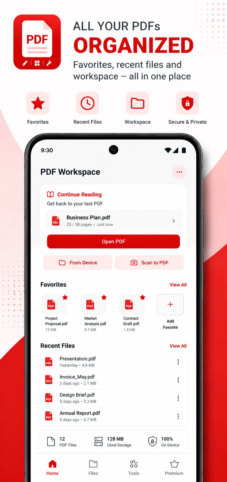 PDF Editor: Viewer & Tools screenshot